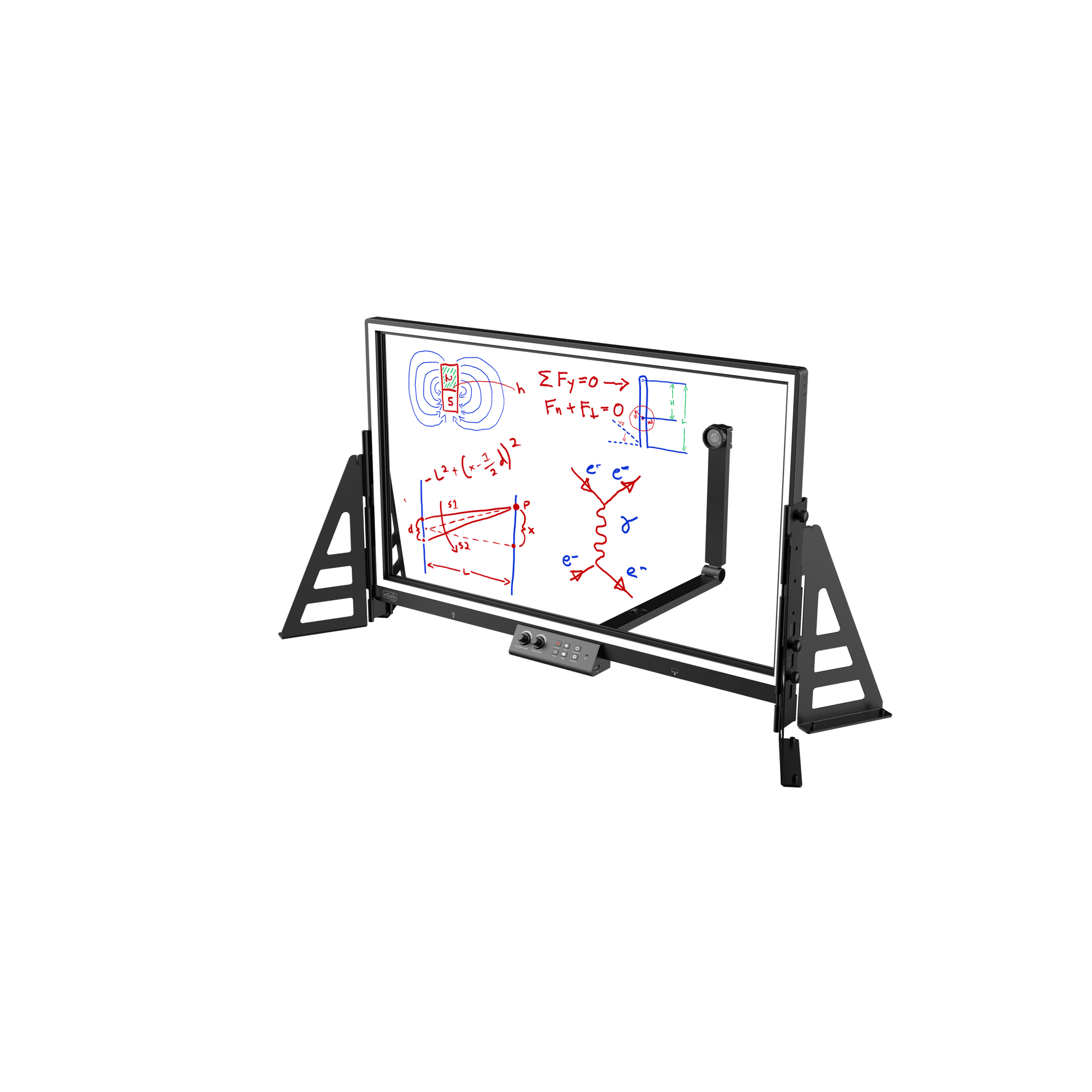 eGlass side view with text